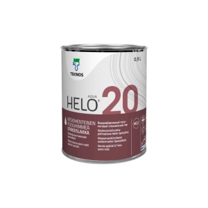 Wodorozcieńczalny lakier jednoskładnikowy - Helo Aqua 20 900ml